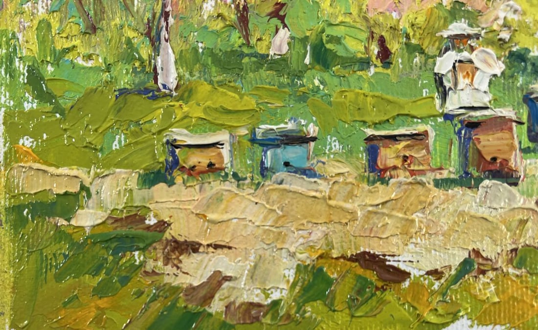 Oil painting Breath of spring Alex Kalenyuk - 6