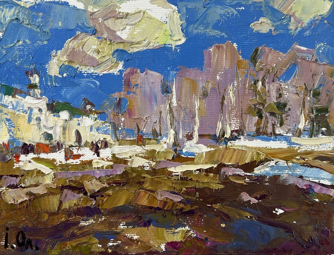 Oil painting Breath of Spring Alex Kalenyuk - 3