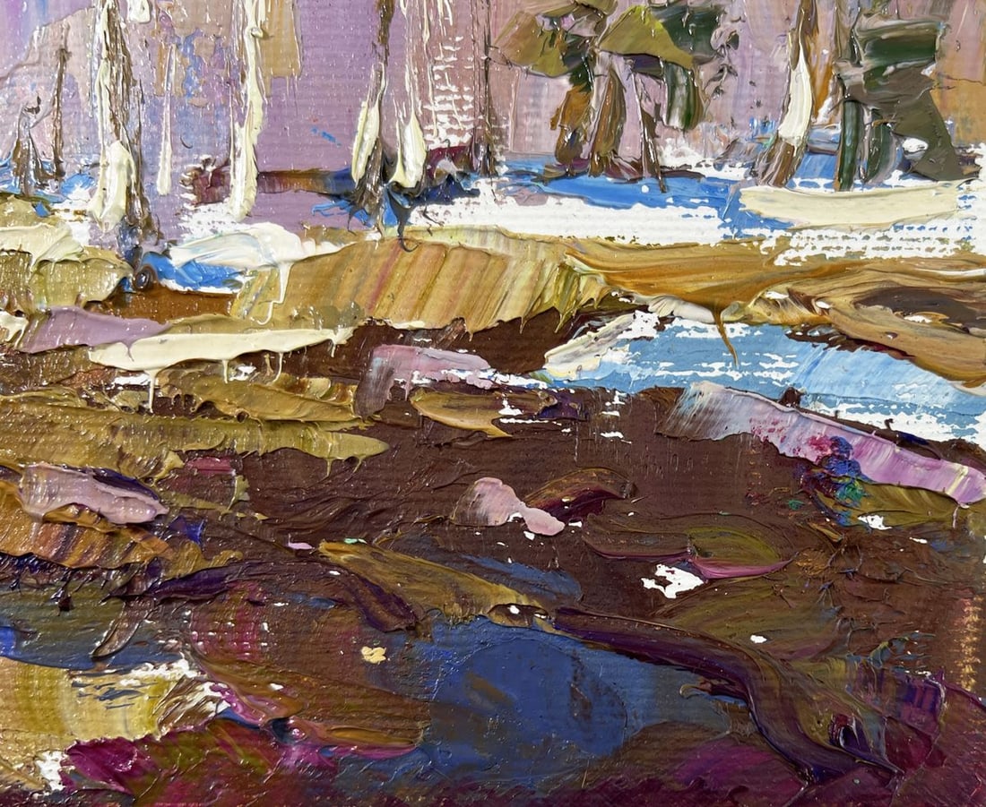 Oil painting Breath of Spring Alex Kalenyuk - 5