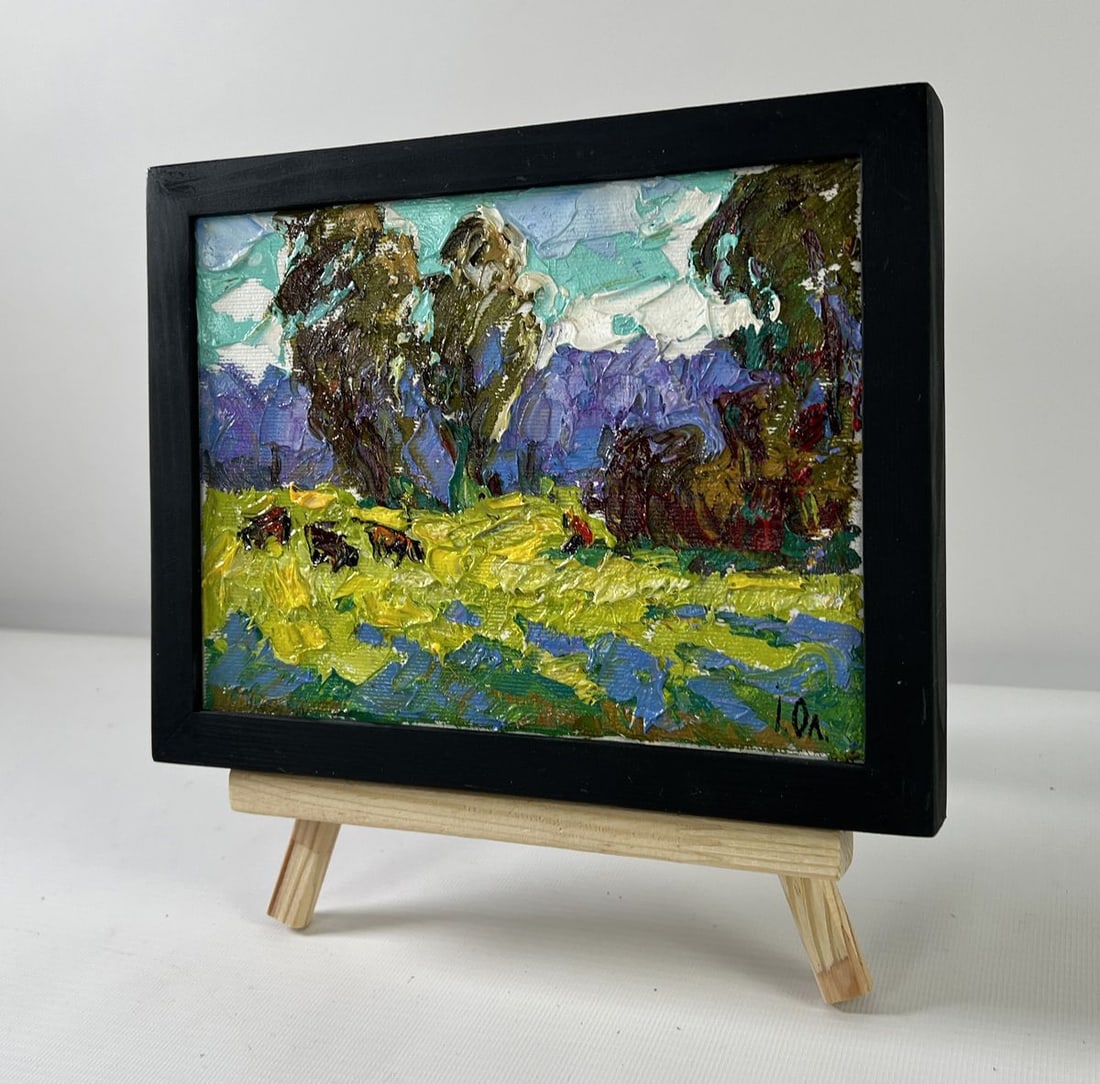Oil painting At the Source Alex Kalenyuk - 2