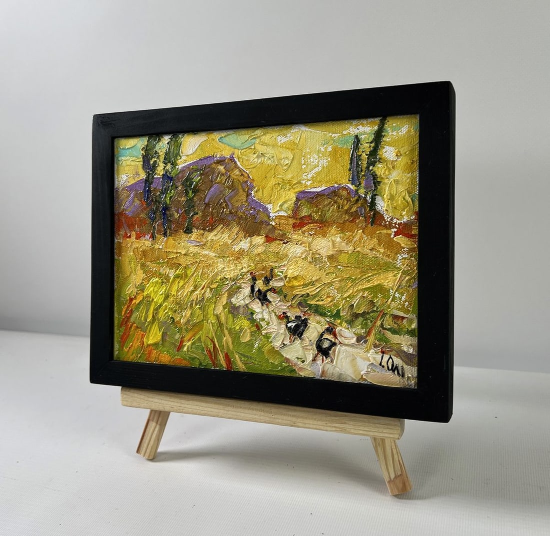 Oil painting The color of harvest Alex Kalenyuk - 2