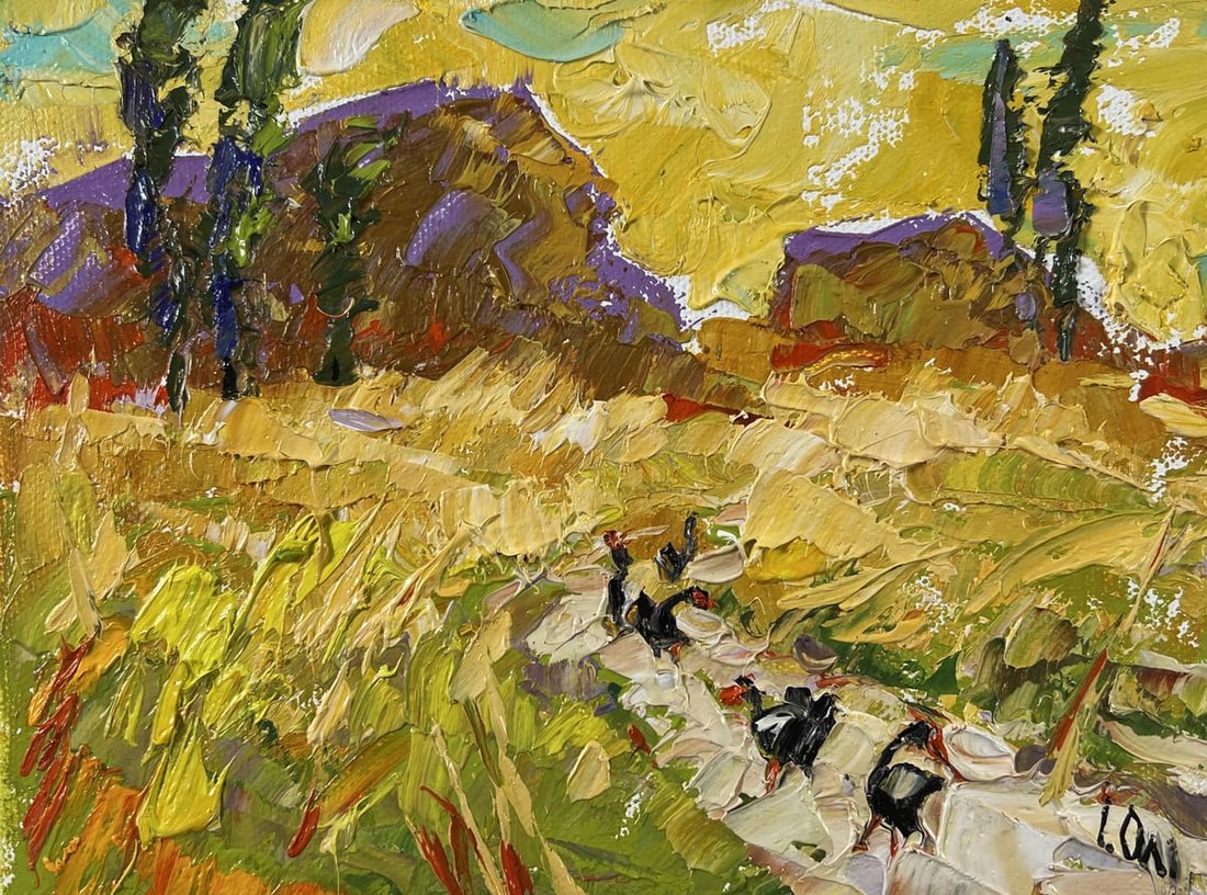 Oil painting The color of harvest Alex Kalenyuk - 3