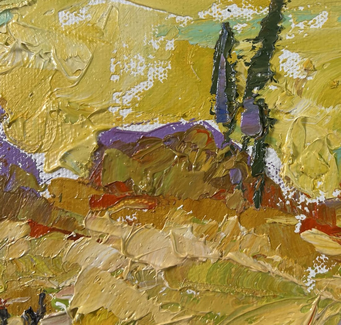 Oil painting The color of harvest Alex Kalenyuk - 4