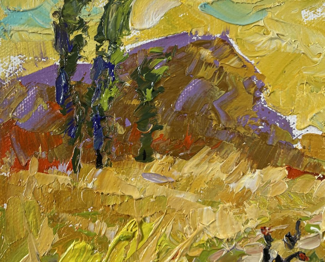 Oil painting The color of harvest Alex Kalenyuk - 7