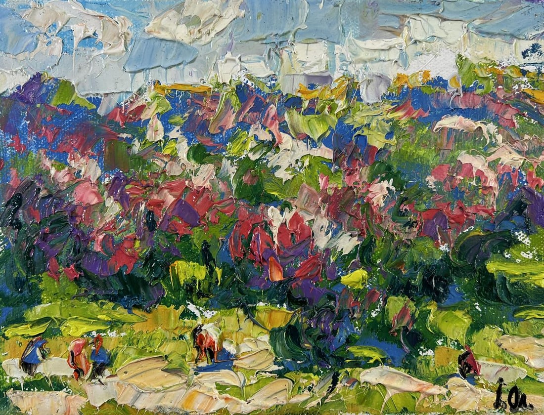 Oil painting Spring colors Alex Kalenyuk - 3