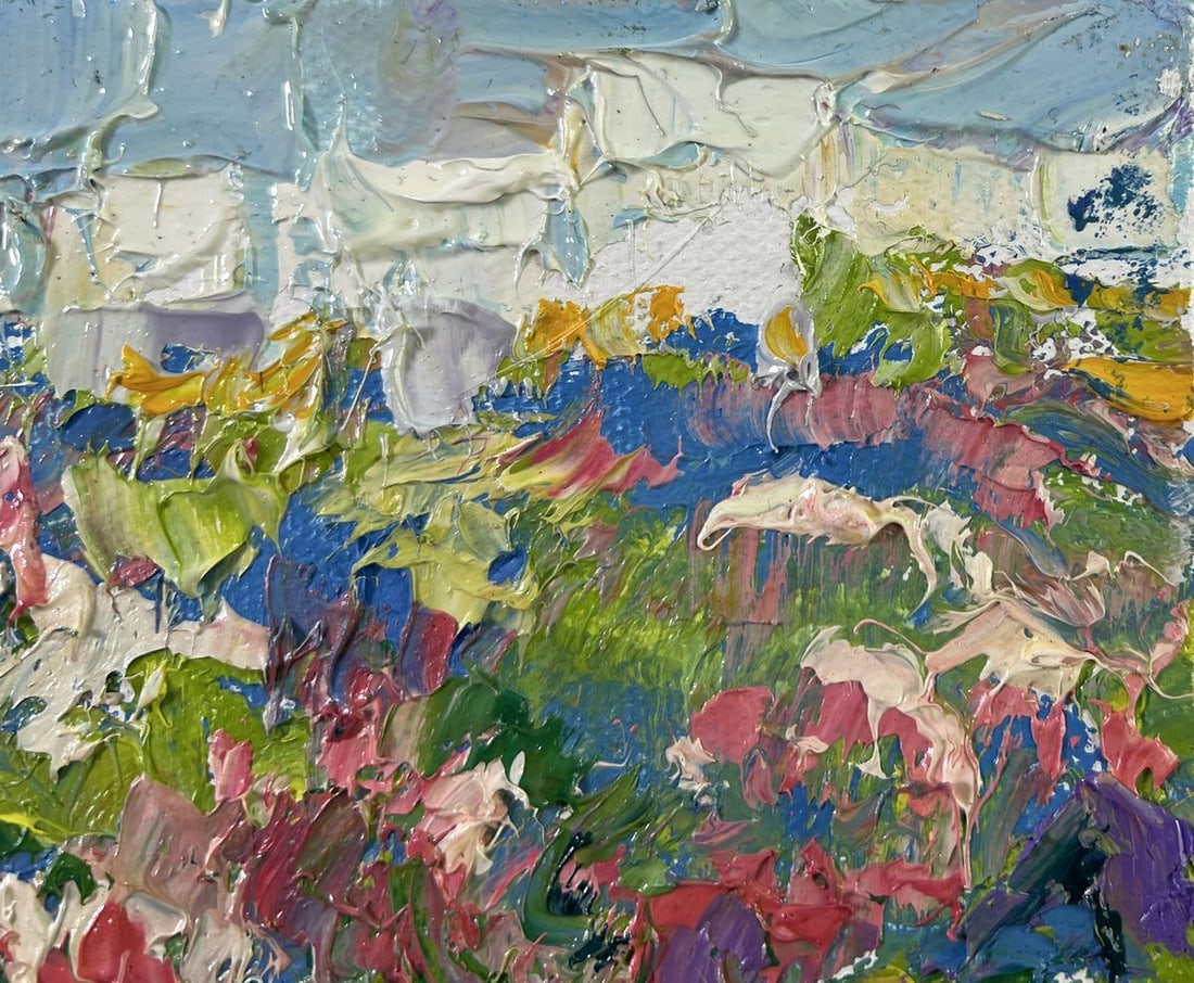 Oil painting Spring colors Alex Kalenyuk - 4