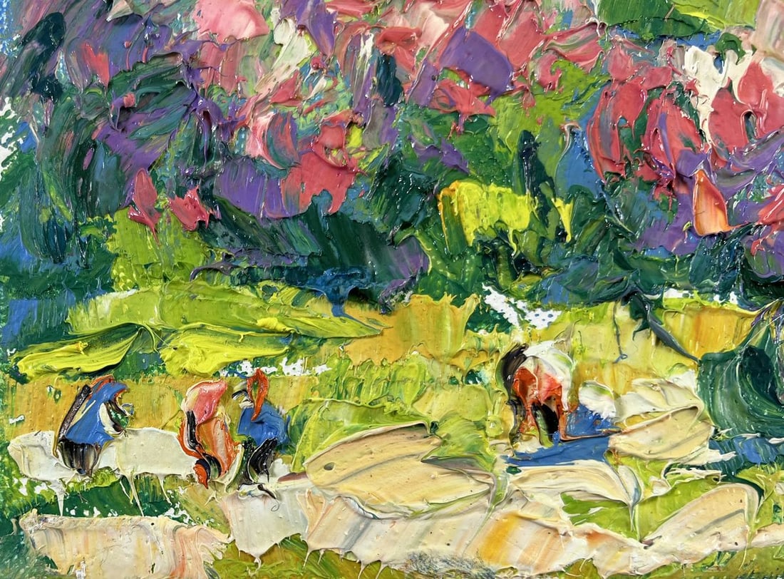 Oil painting Spring colors Alex Kalenyuk - 6