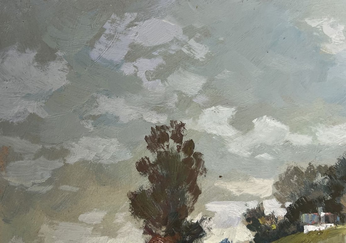 Oil painting Summer flower meadows Yuriy Suprunchuk - 7