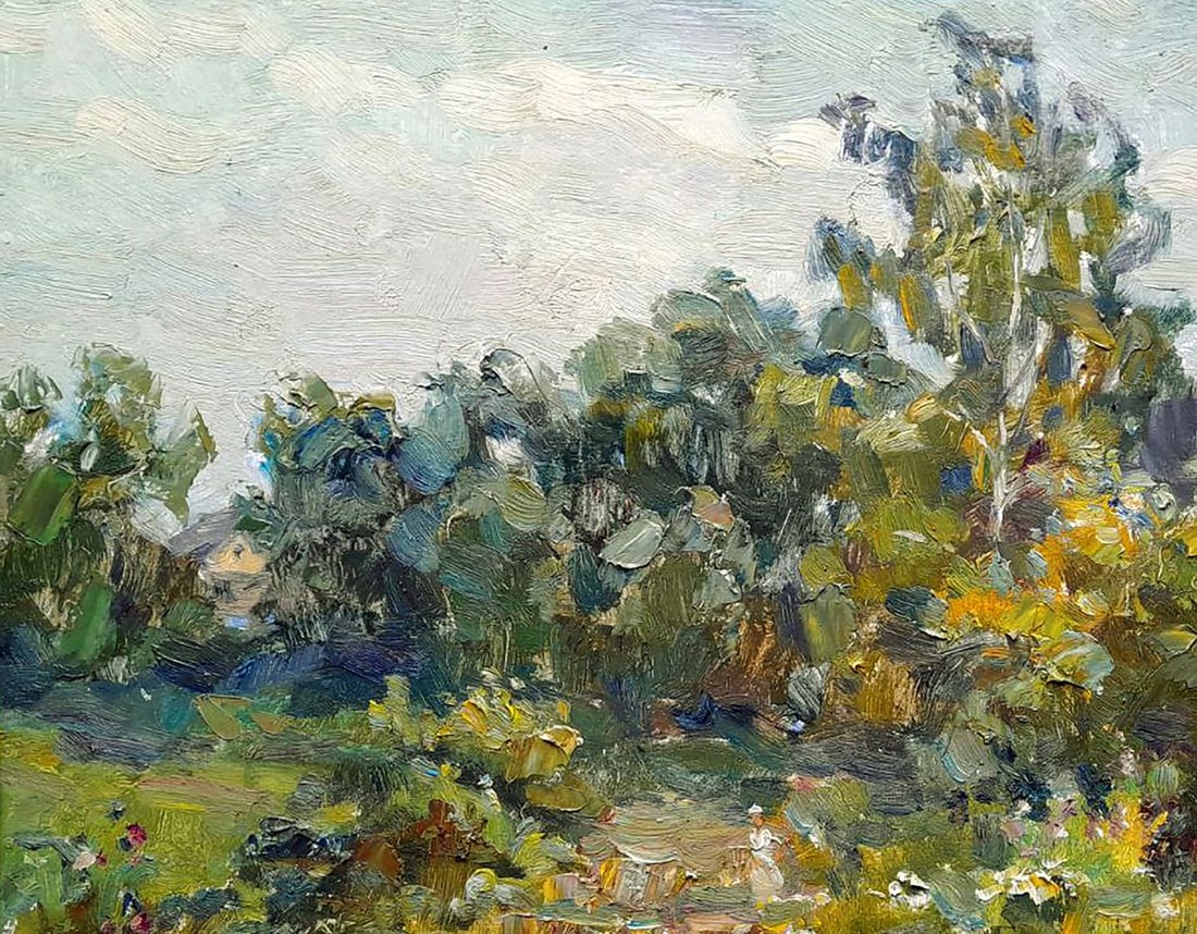 Oil painting Summer calm Ivan Kovalenko - 2