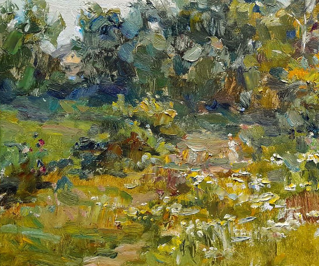 Oil painting Summer calm Ivan Kovalenko - 4