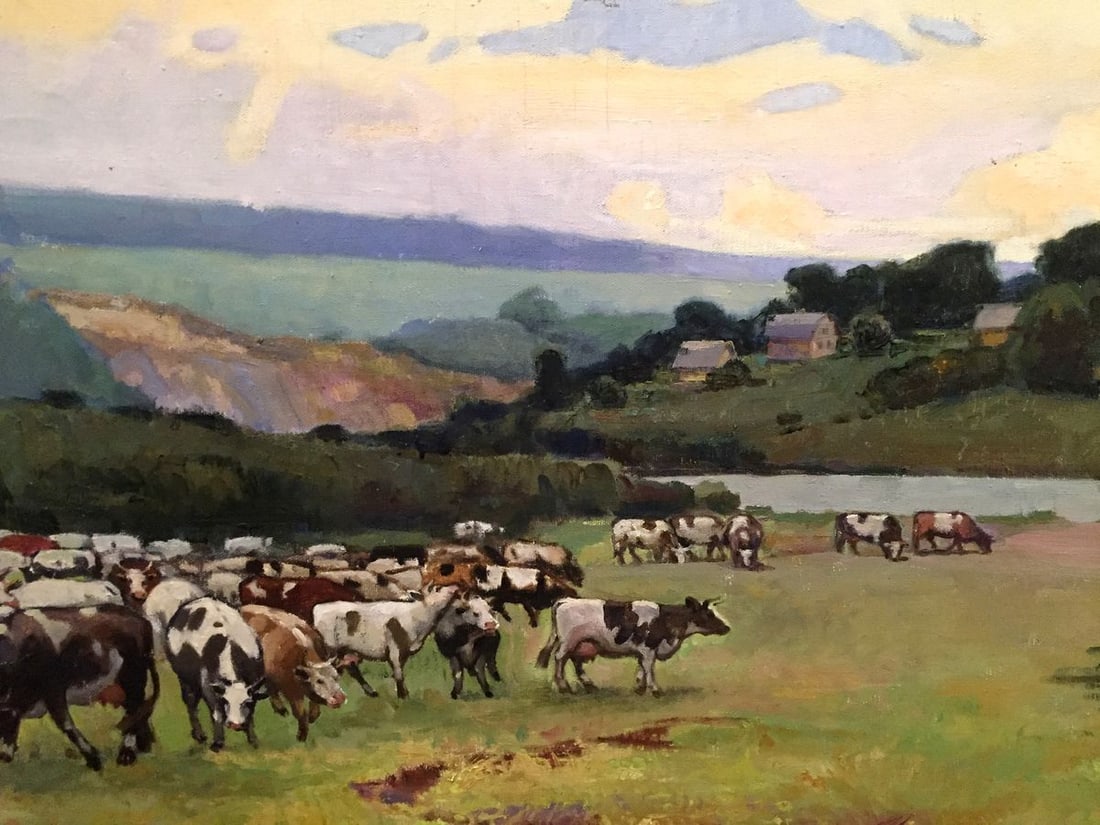 Oil painting Over the Boog P. Taranyuk - 3