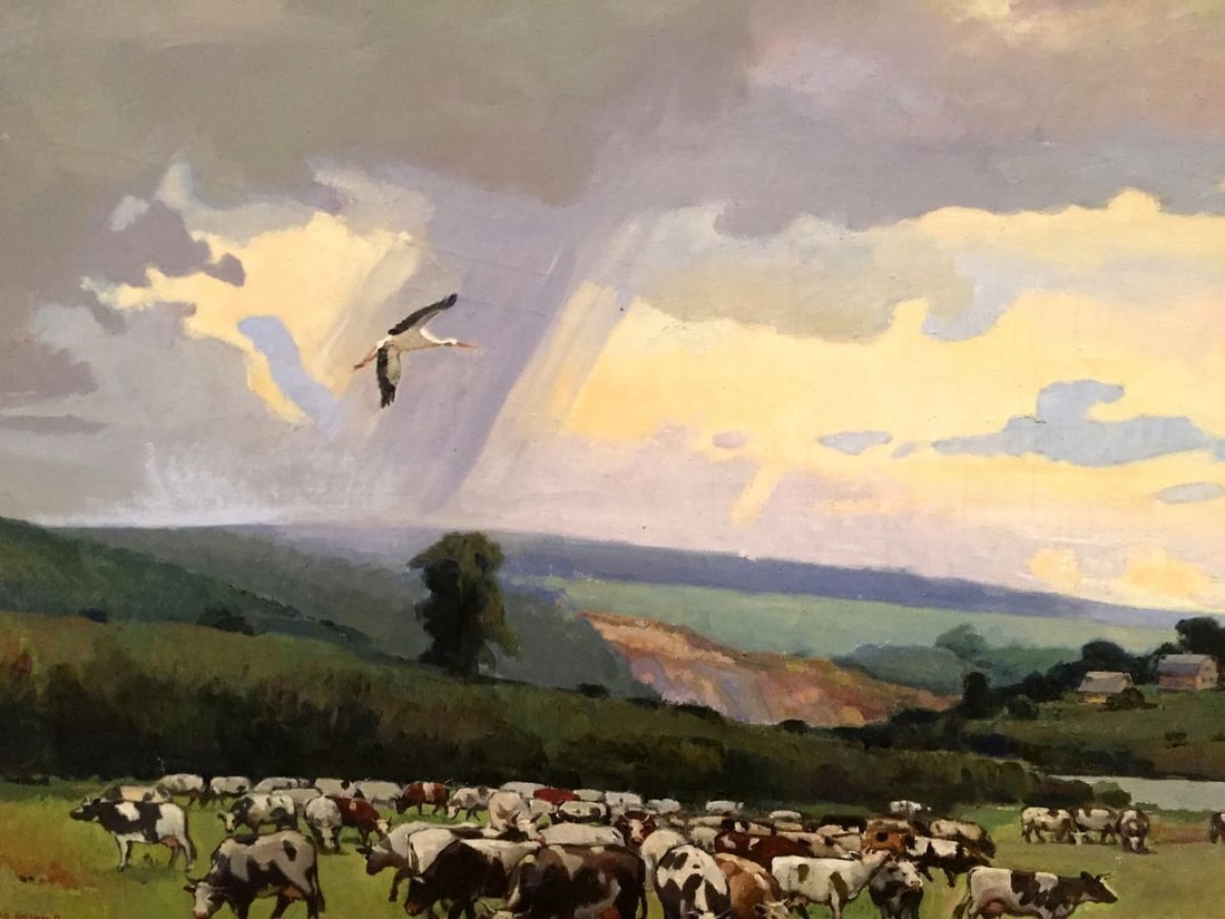 Oil painting Over the Boog P. Taranyuk - 7