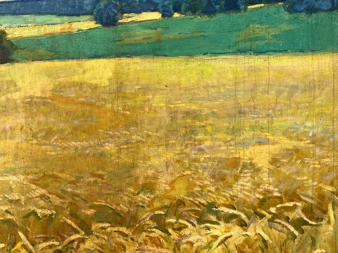 Oil painting Ukrainian fields Pavlyuk Nikolay Artemovich - 3