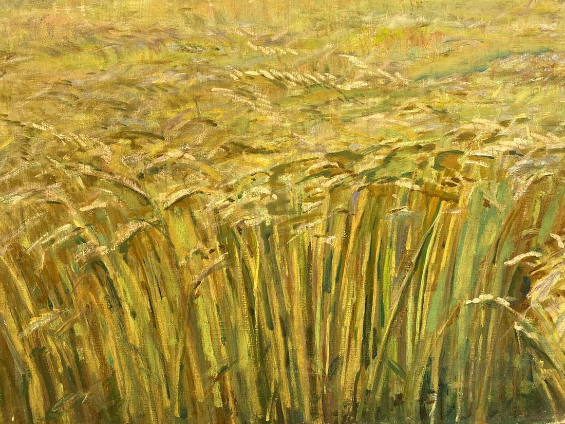 Oil painting Ukrainian fields Pavlyuk Nikolay Artemovich - 5