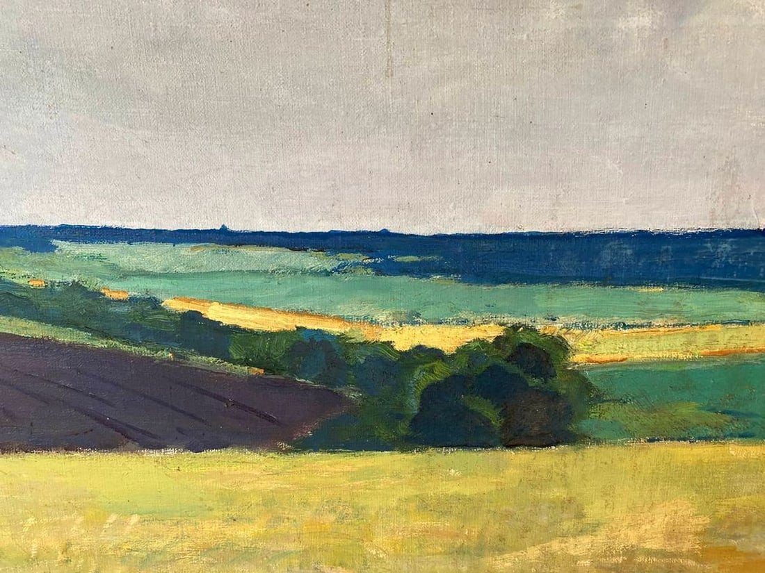 Oil painting Ukrainian fields Pavlyuk Nikolay Artemovich - 9