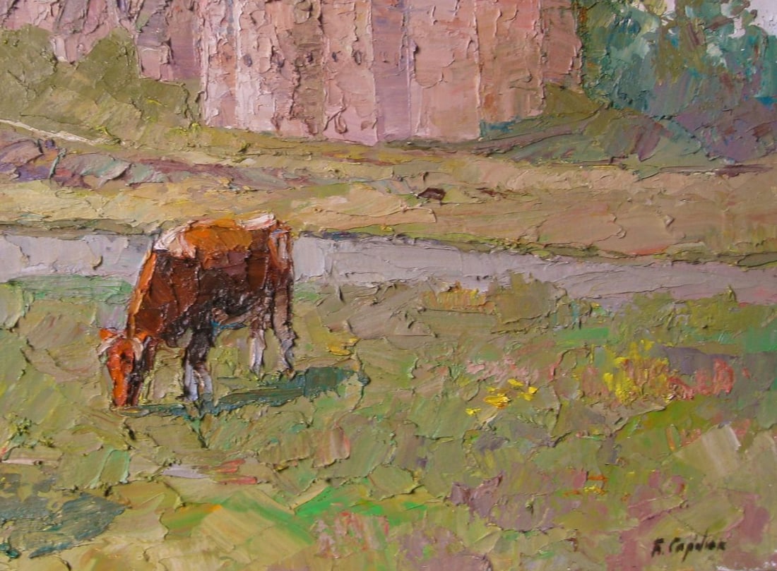 Oil painting Summer day Serdyuk Boris Petrovich - 4