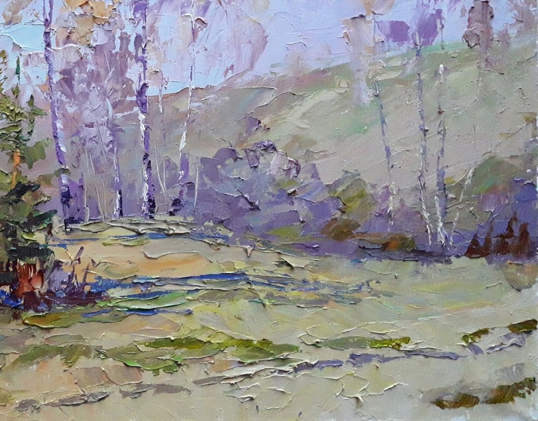 Oil painting Spring forest Serdyuk Boris Petrovich - 3