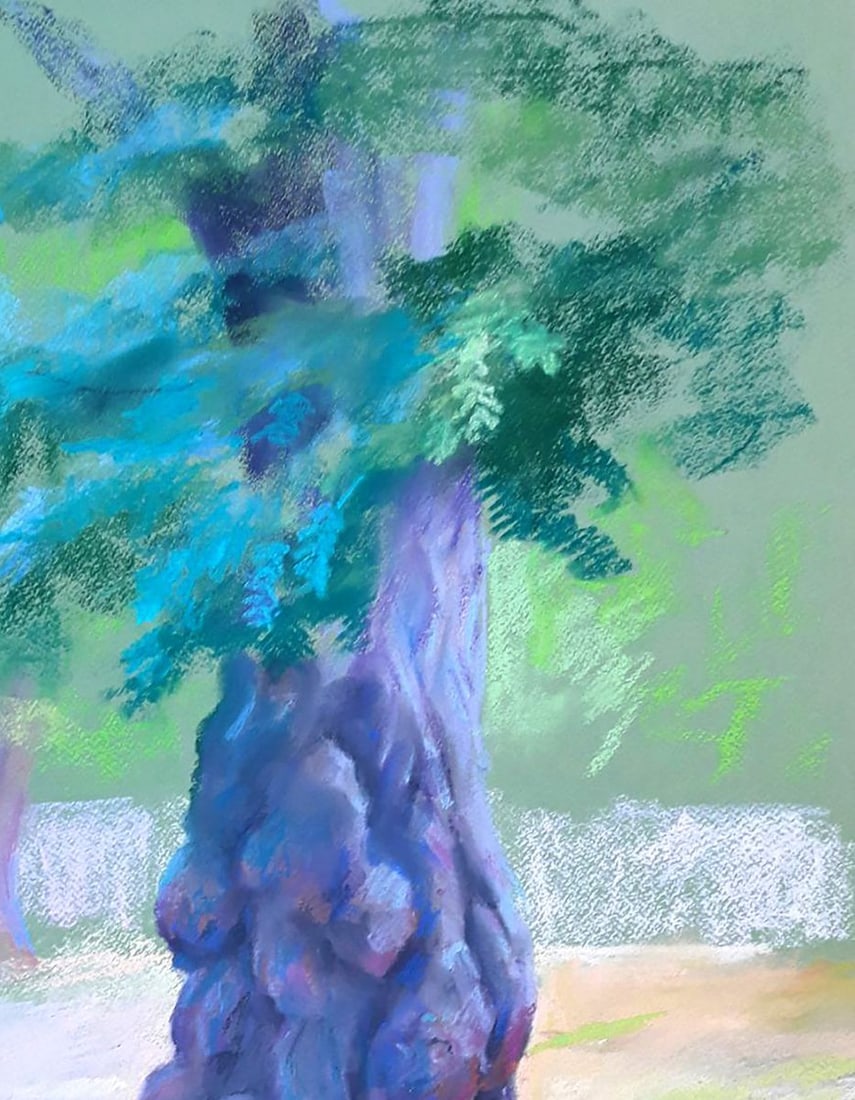 Pastel painting Acacia Serdyuk Boris Petrovich - 3