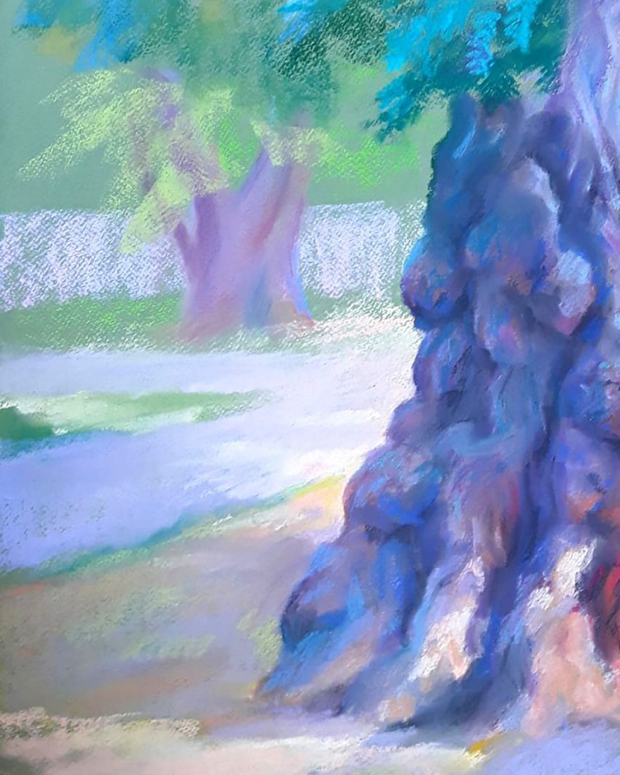 Pastel painting Acacia Serdyuk Boris Petrovich - 4
