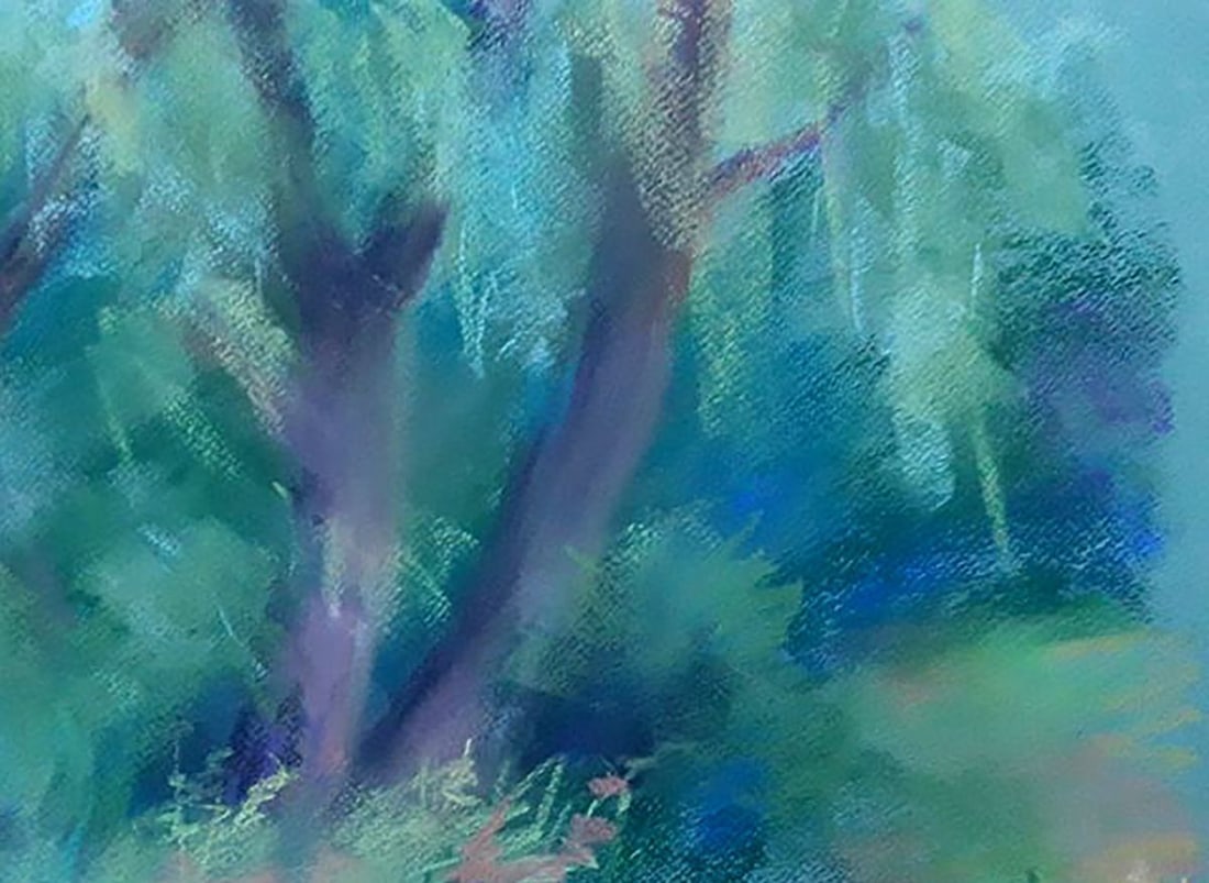 Pastel painting Willows Serdyuk Boris Petrovich - 3