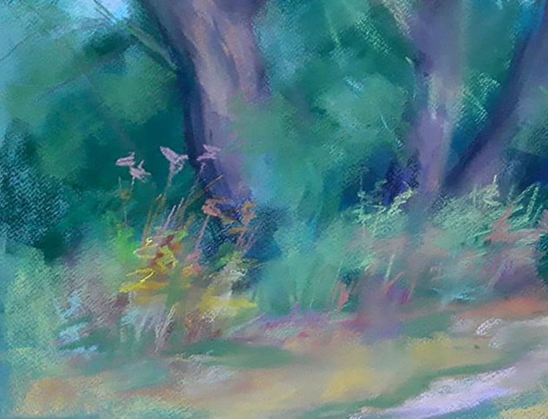 Pastel painting Willows Serdyuk Boris Petrovich - 4