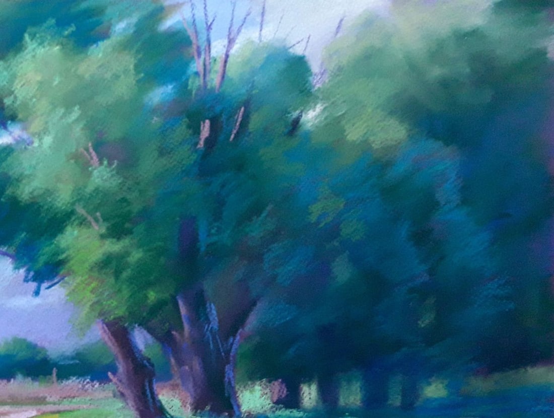 Pastel painting Trails Serdyuk Boris Petrovich - 3