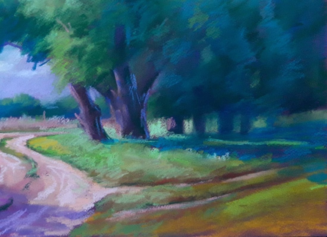 Pastel painting Trails Serdyuk Boris Petrovich - 5