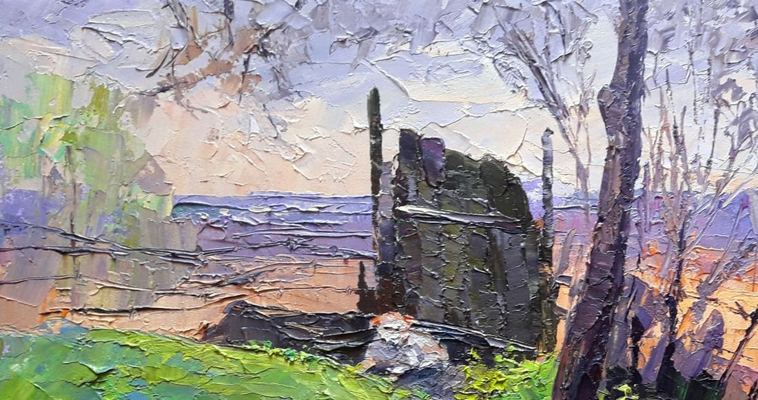 Oil painting Watcher Serdyuk Boris Petrovich - 2