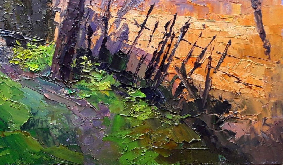 Oil painting Watcher Serdyuk Boris Petrovich - 5