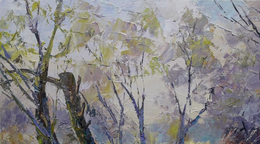 oil painting Spring sketch Serdyuk Boris Petrovich - 4