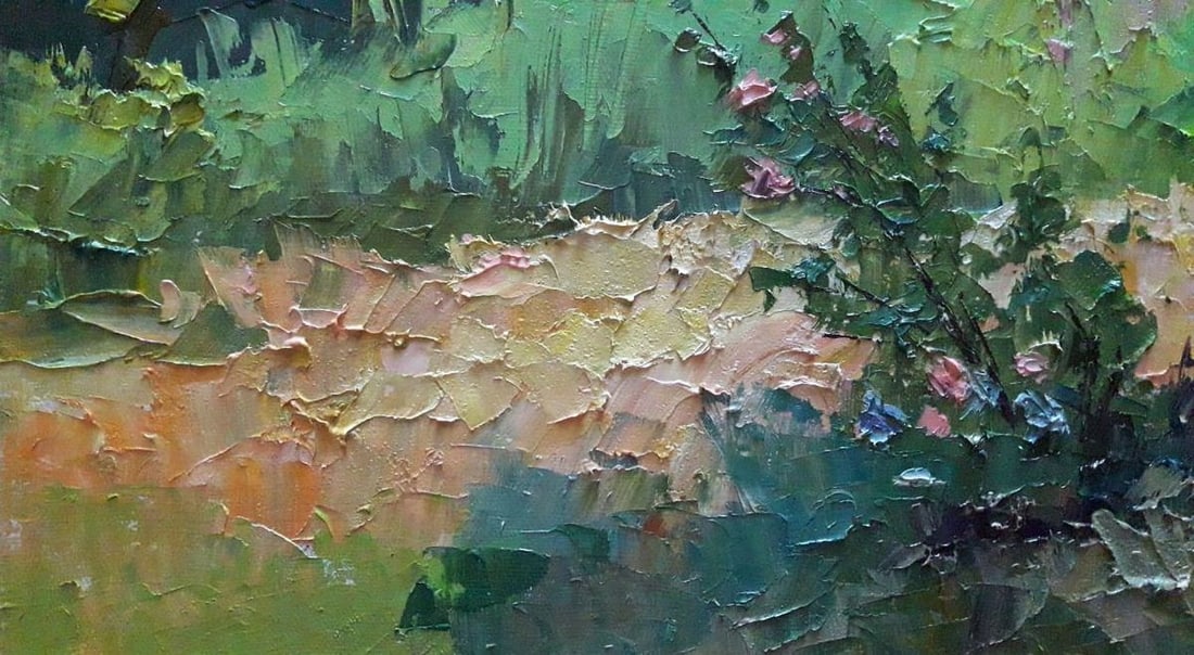 oil painting On the lawn Serdyuk Boris Petrovich - 3