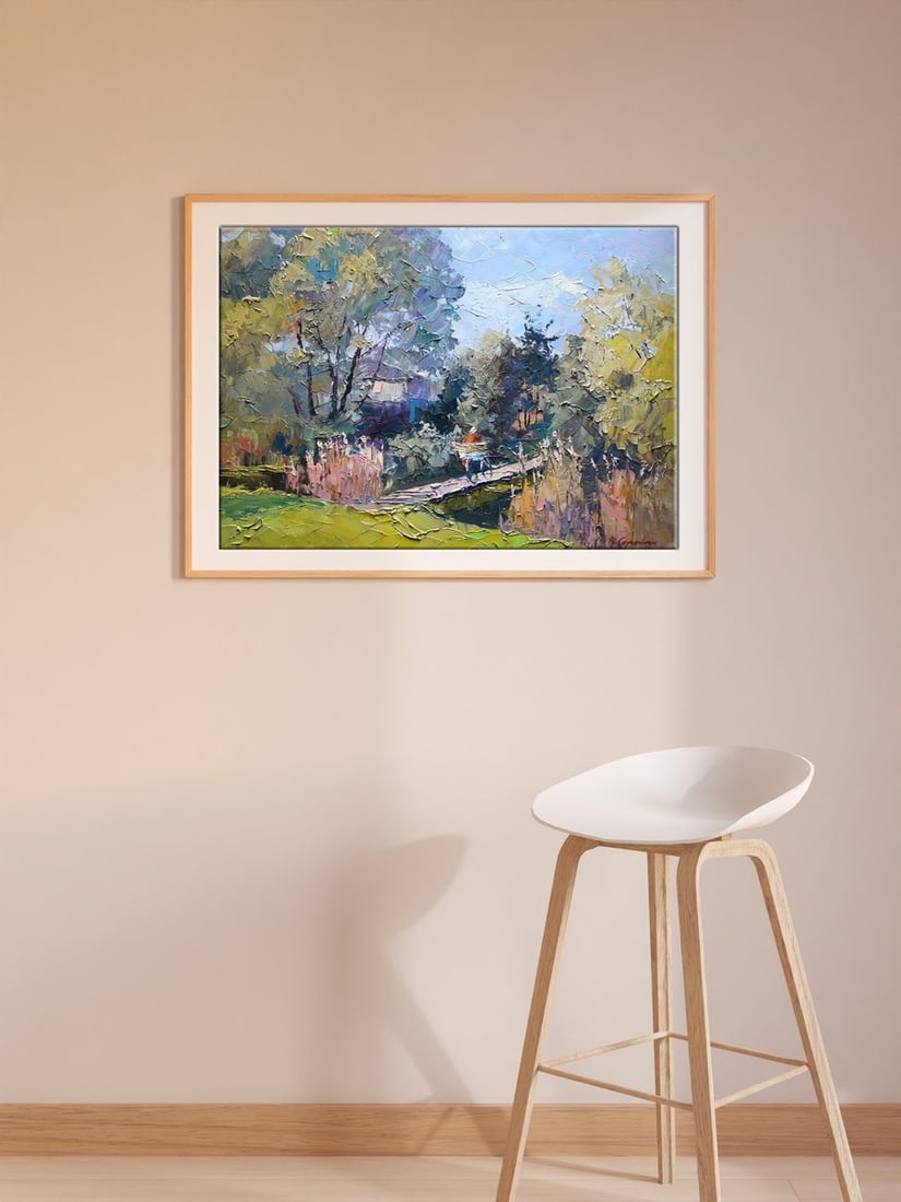 Oil painting Bridge Serdyuk Boris Petrovich - 2