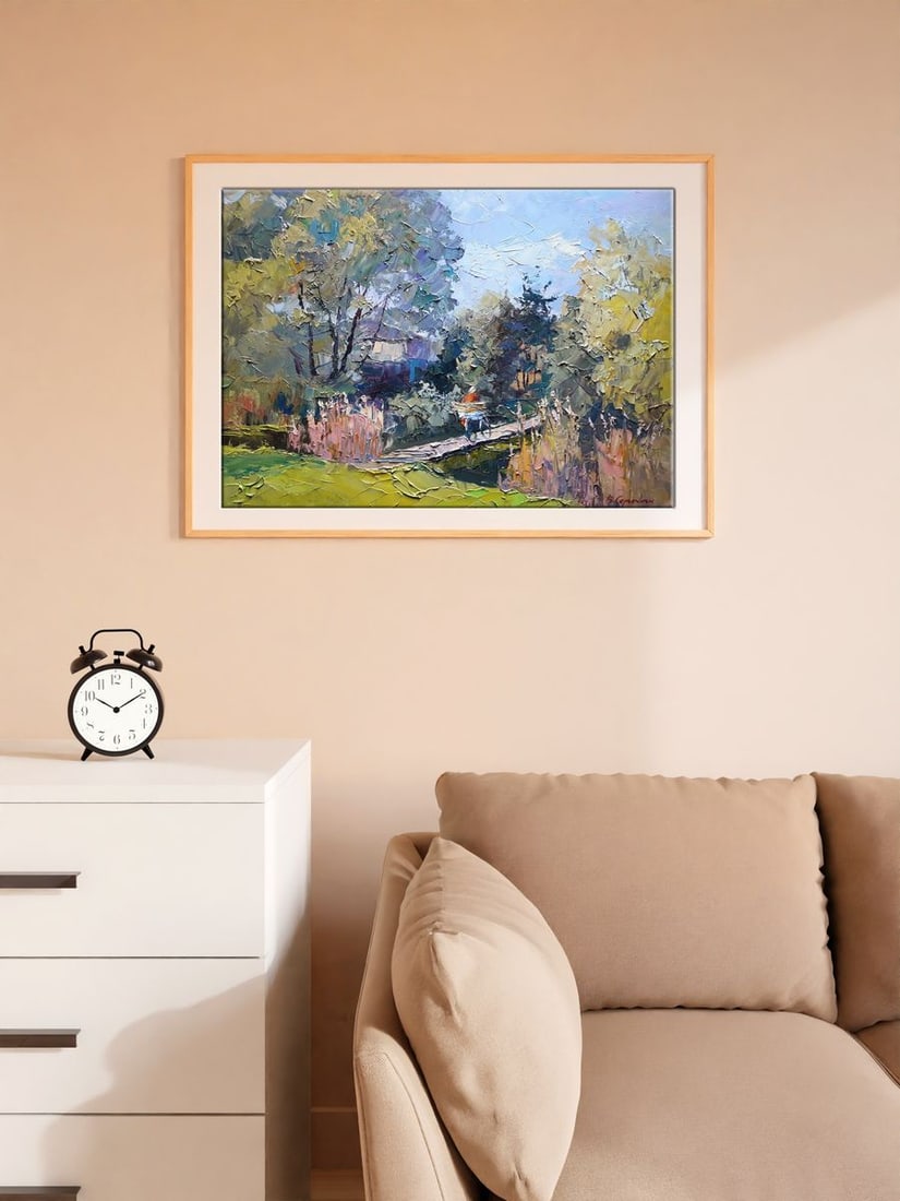 Oil painting Bridge Serdyuk Boris Petrovich - 3