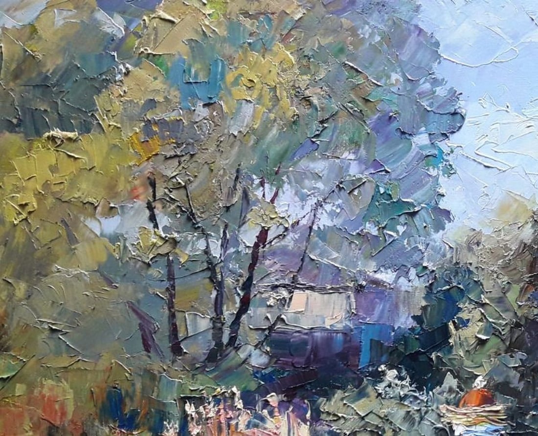 Oil painting Bridge Serdyuk Boris Petrovich - 4