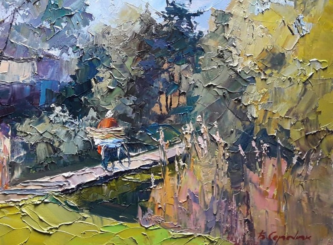 Oil painting Bridge Serdyuk Boris Petrovich - 7