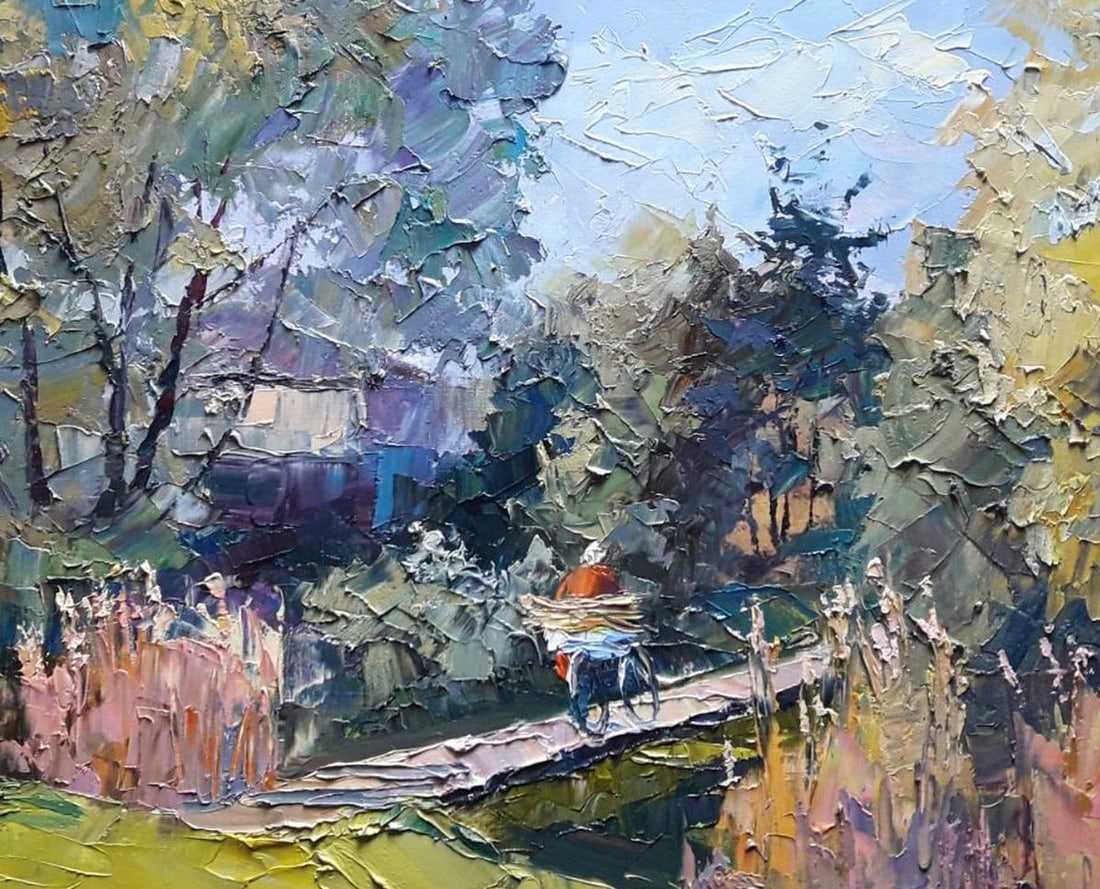 Oil painting Bridge Serdyuk Boris Petrovich - 8