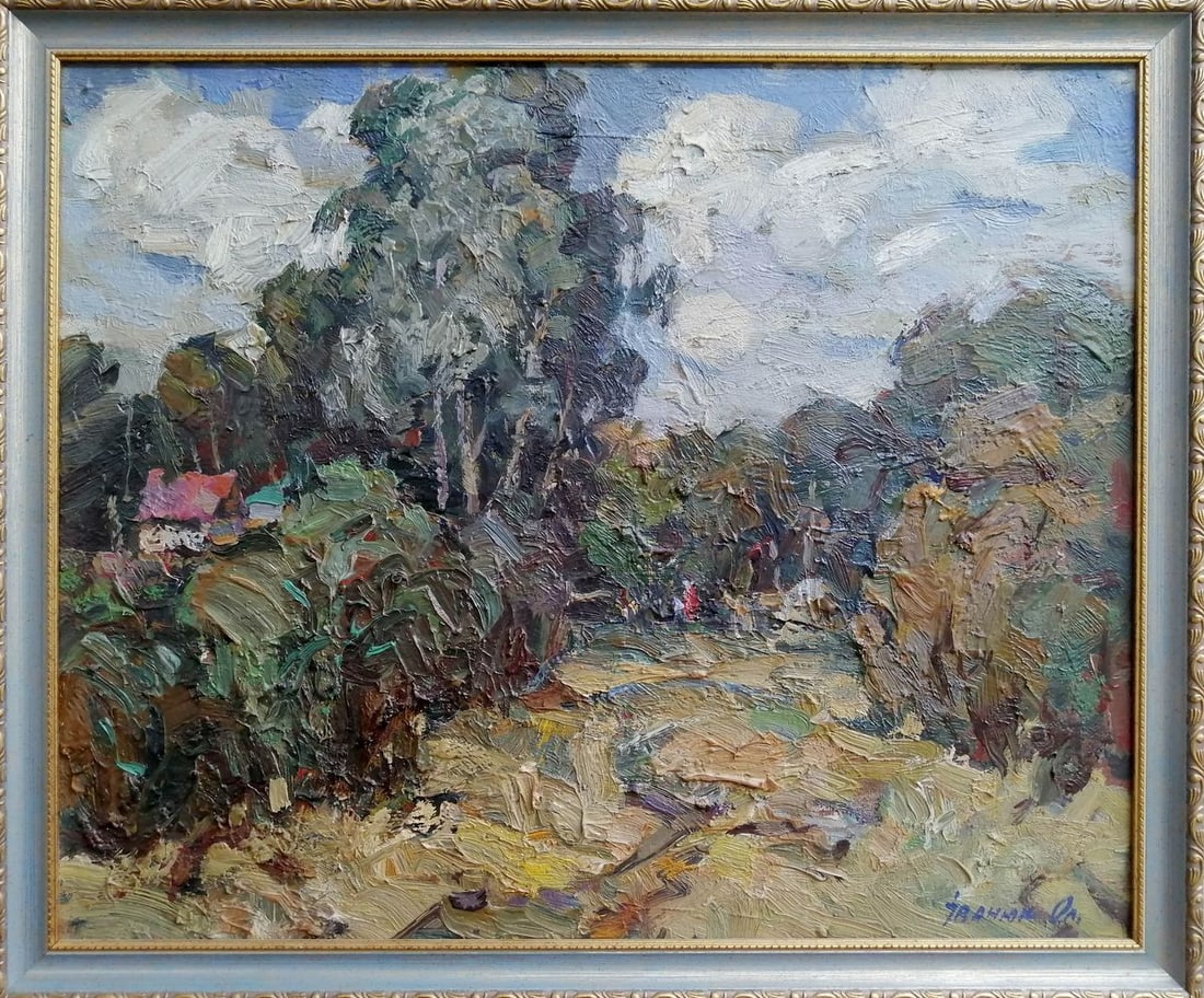 Oil painting Cold day Kalenyuk Alex: Title: Oil painting Cold day Kalenyuk Alex Description: NoKalen 25 *** ABOUT THIS PAINTING *** * TITLE: "Cold day" * ARTISTS: Kalenyuk Alex * SIZE: 58x48 cm/'22.83x18.89 inches' * MEDIUM: oil, canvas 