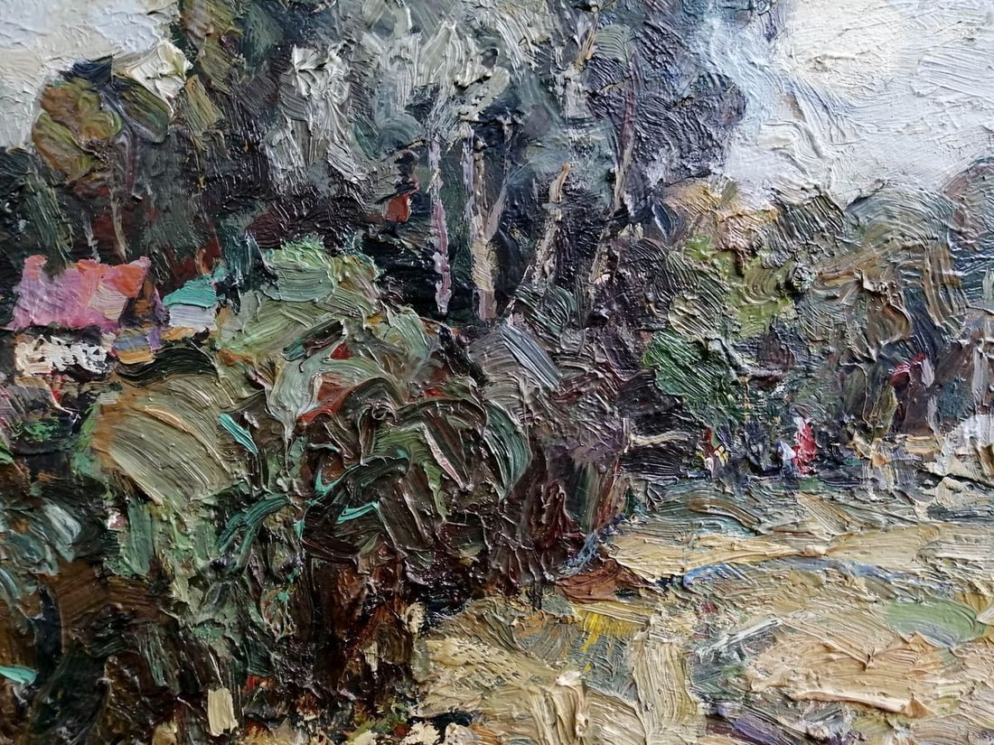 Oil painting Cold day Kalenyuk Alex - 7