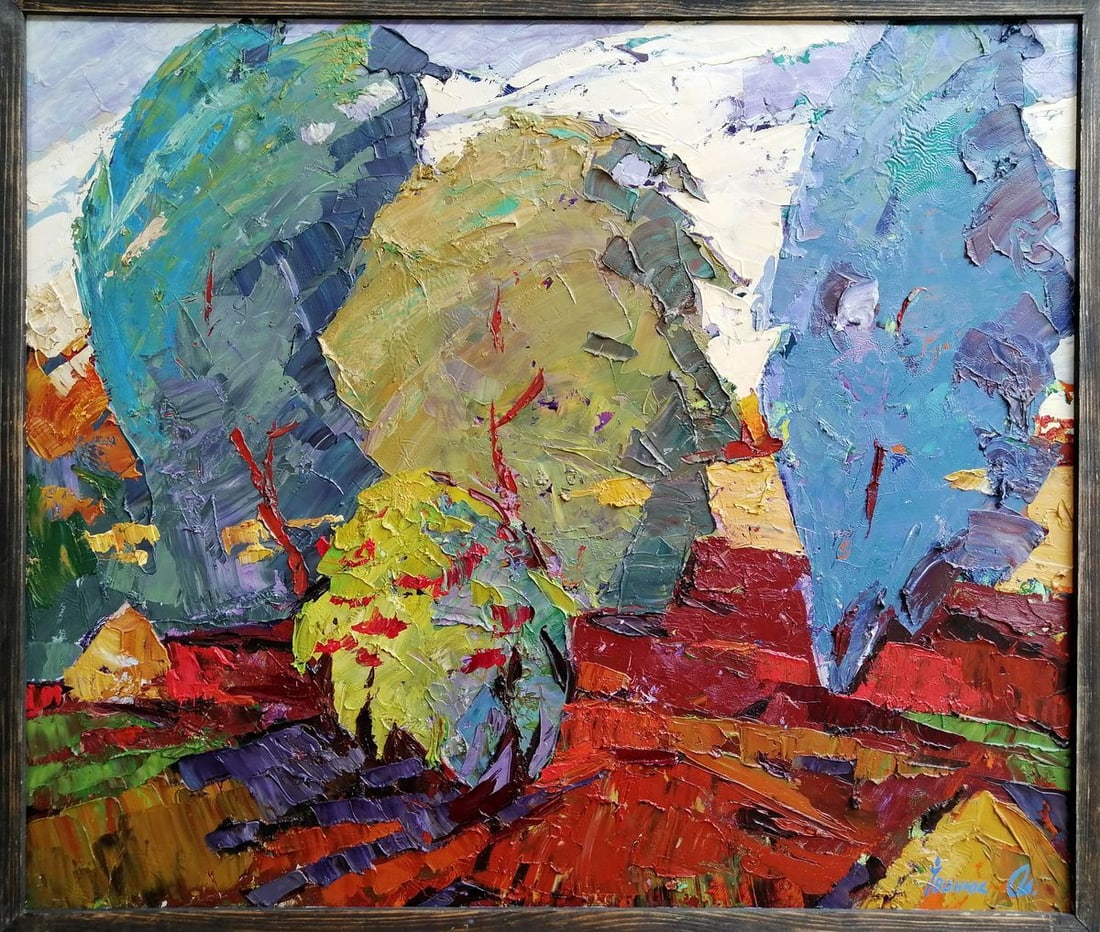 Oil painting Wind in the back Kalenyuk Alex: Title: Oil painting Wind in the back Kalenyuk Alex Description: NoKalen 35 *** ABOUT THIS PAINTING *** * TITLE: "Wind in the back" * ARTISTS: Kalenyuk Alex * SIZE: 60x70 cm/'23.62x27.55 inches' * MEDI