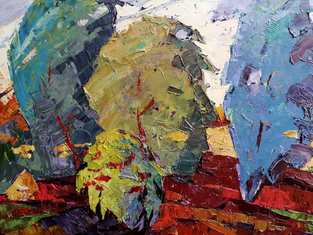 Oil painting Wind in the back Kalenyuk Alex - 2