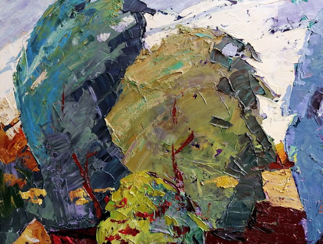 Oil painting Wind in the back Kalenyuk Alex - 4