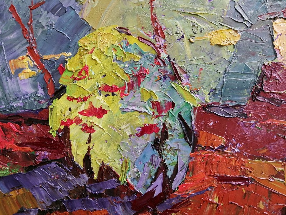 Oil painting Wind in the back Kalenyuk Alex - 7