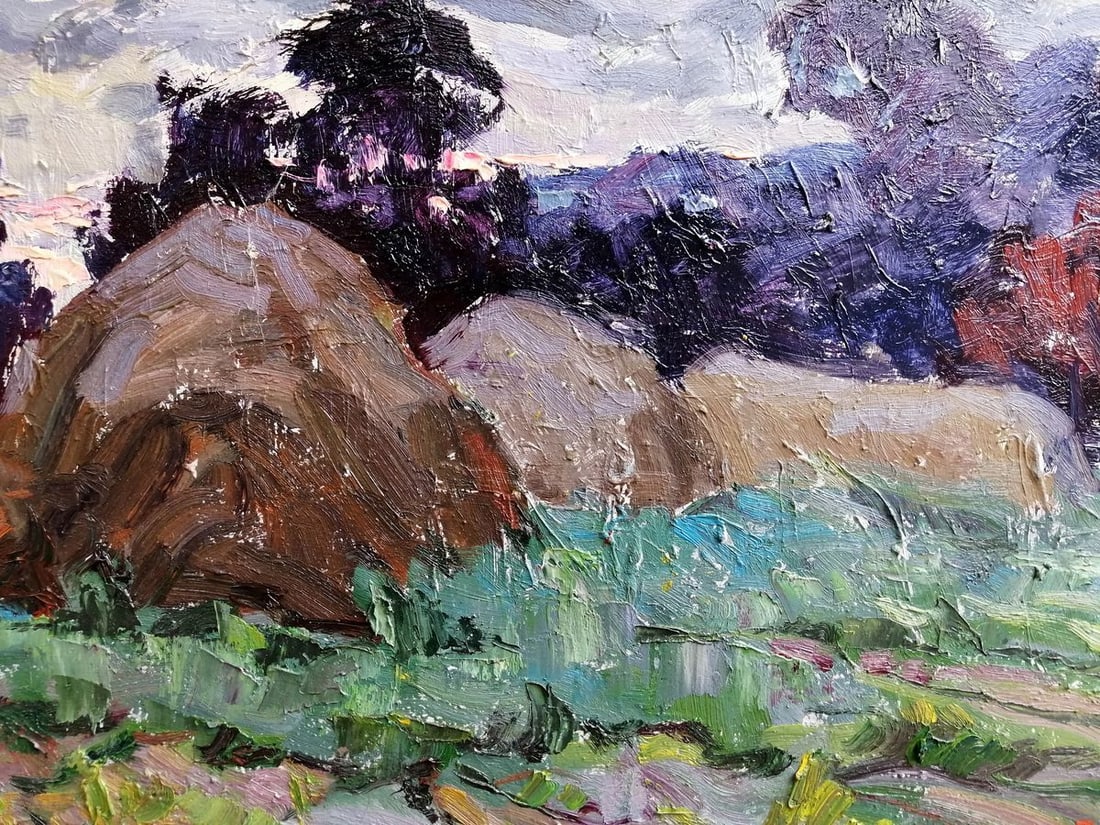 Oil painting It's getting dark Kalenyuk Alex - 2
