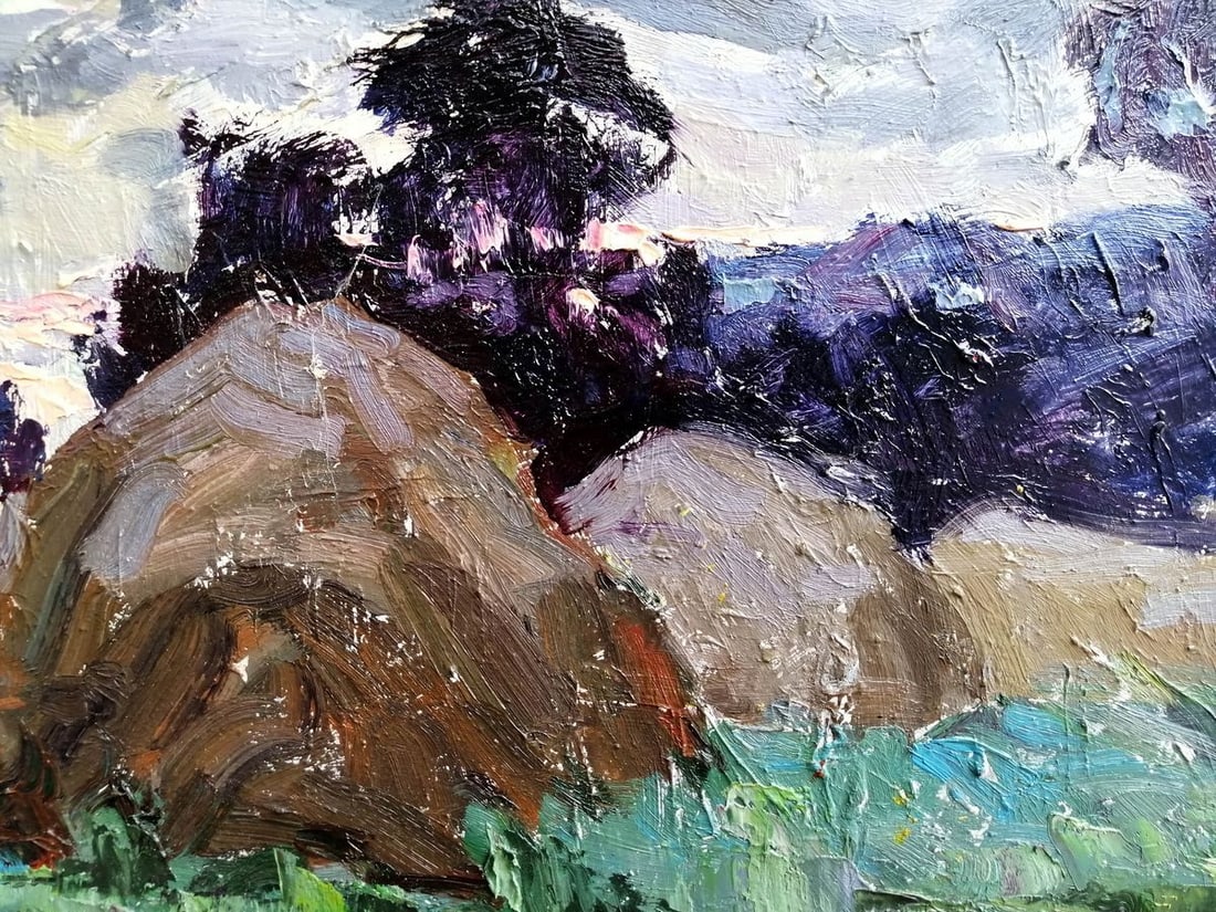 Oil painting It's getting dark Kalenyuk Alex - 7