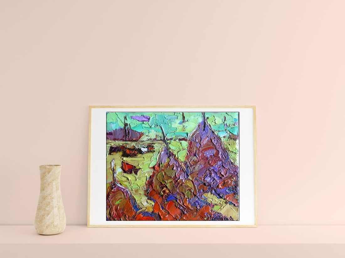 Oil painting Summer day Kalenyuk Alex - 3
