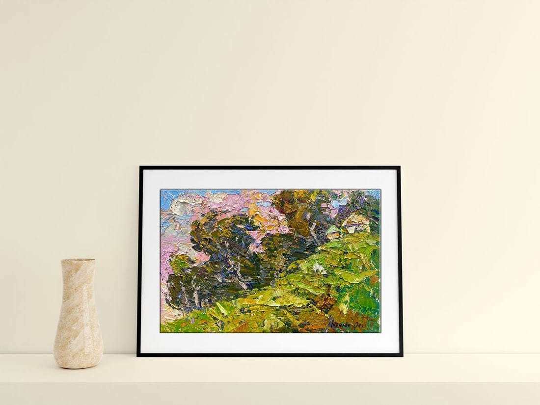 Oil painting Summer breeze Alex Kalenyuk - 2