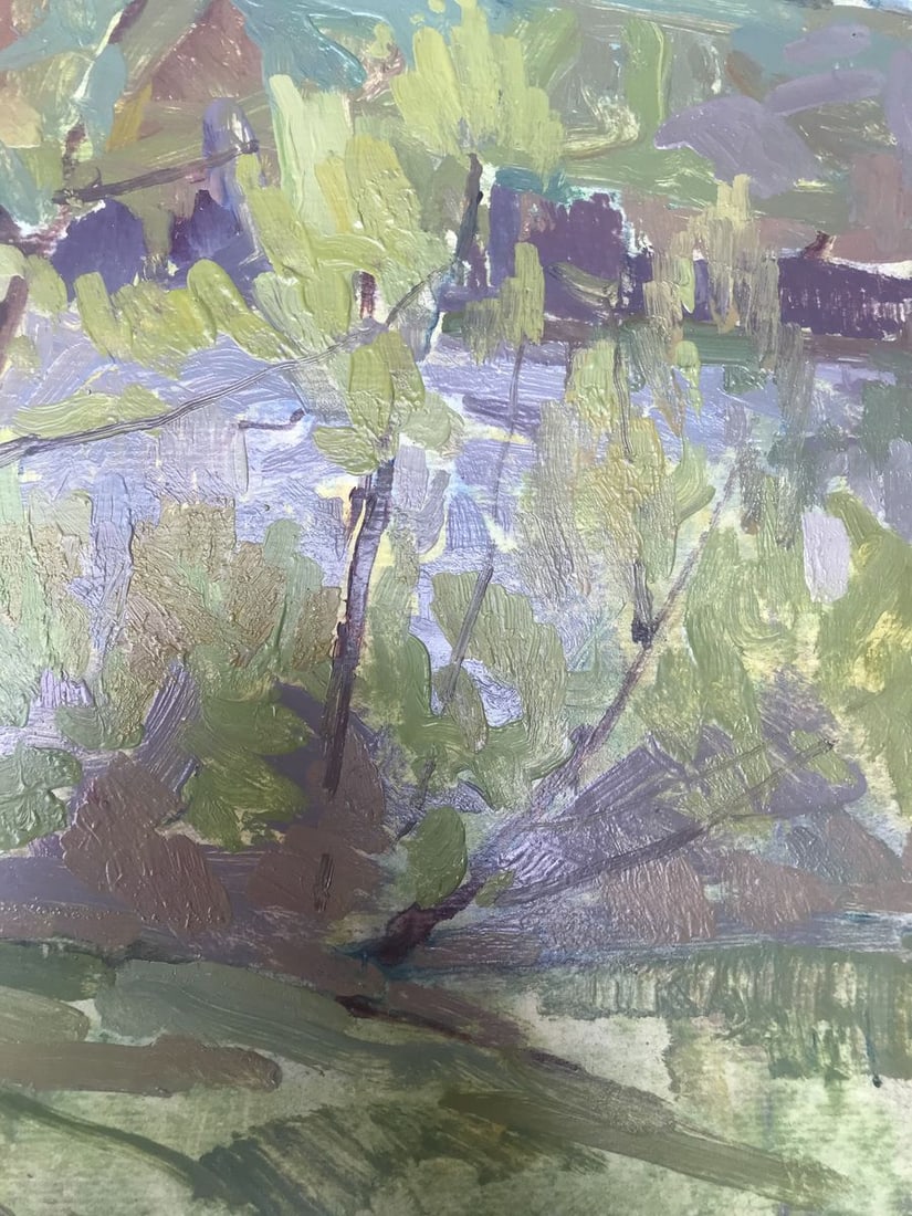 Oil painting Twilight Peter Tovpev - 10