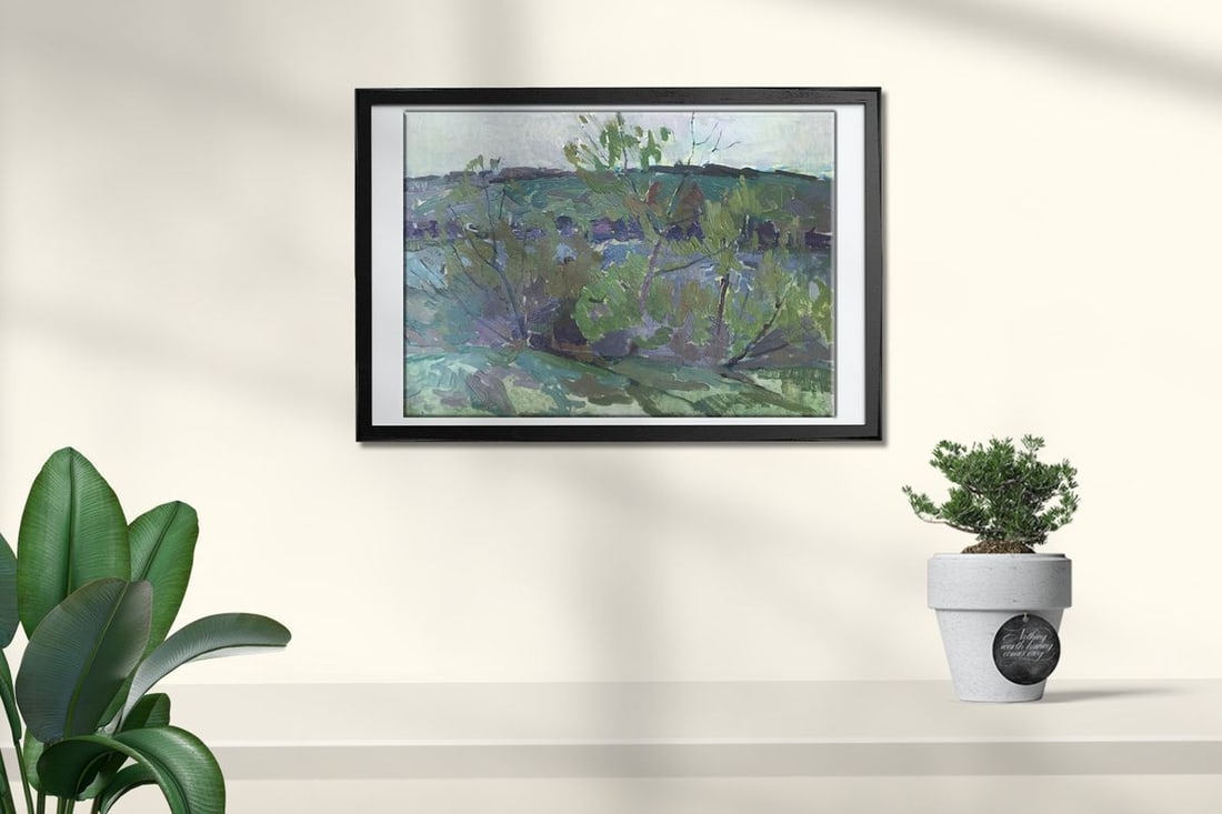 Oil painting Twilight Peter Tovpev - 3