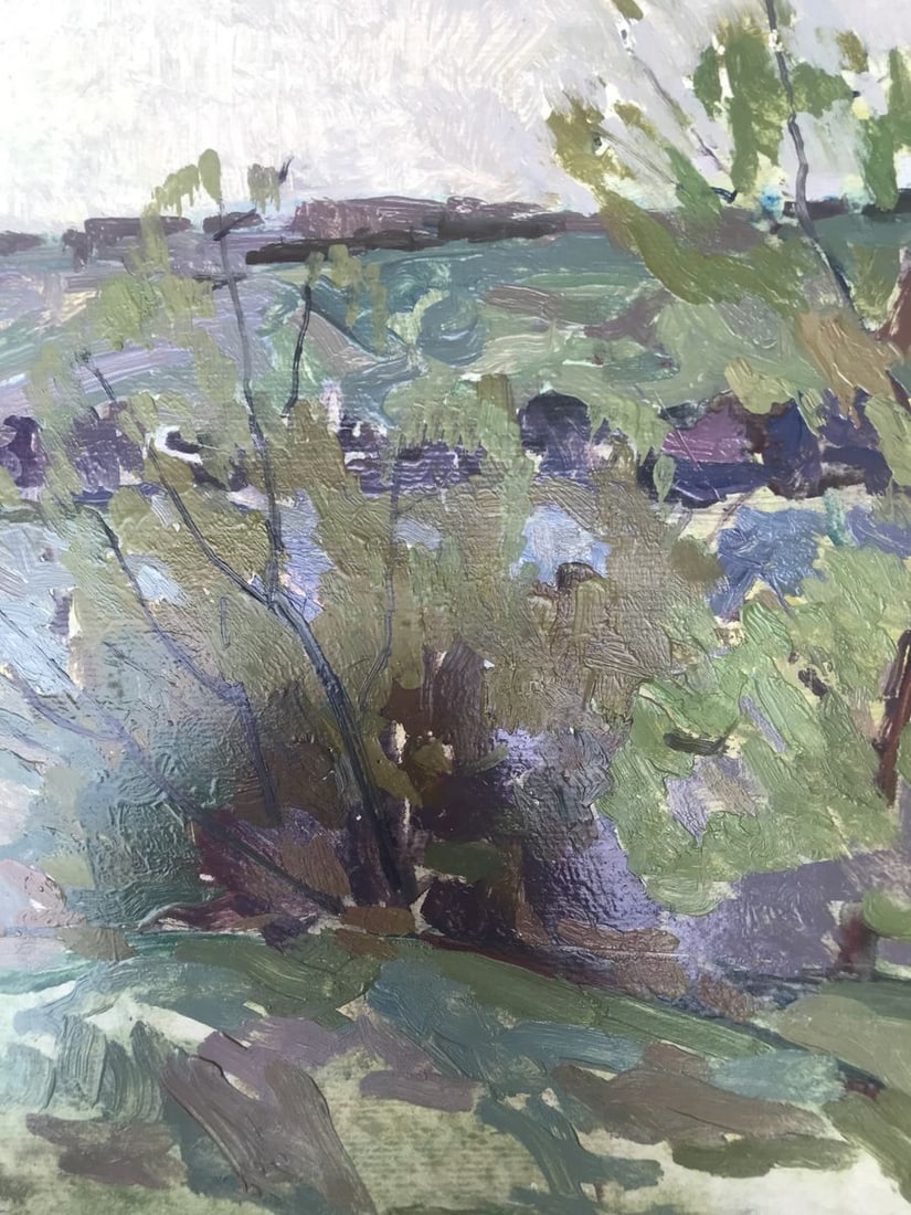 Oil painting Twilight Peter Tovpev - 5