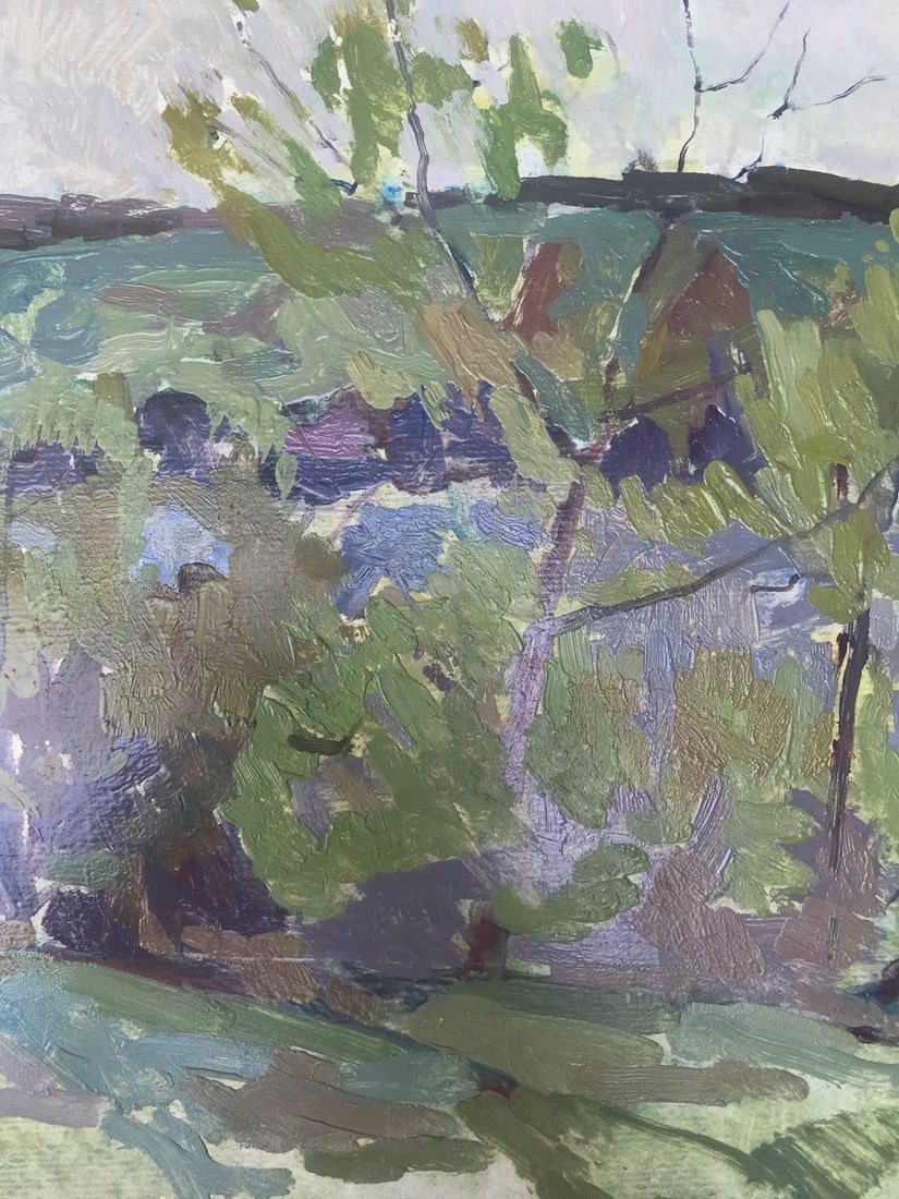 Oil painting Twilight Peter Tovpev - 6